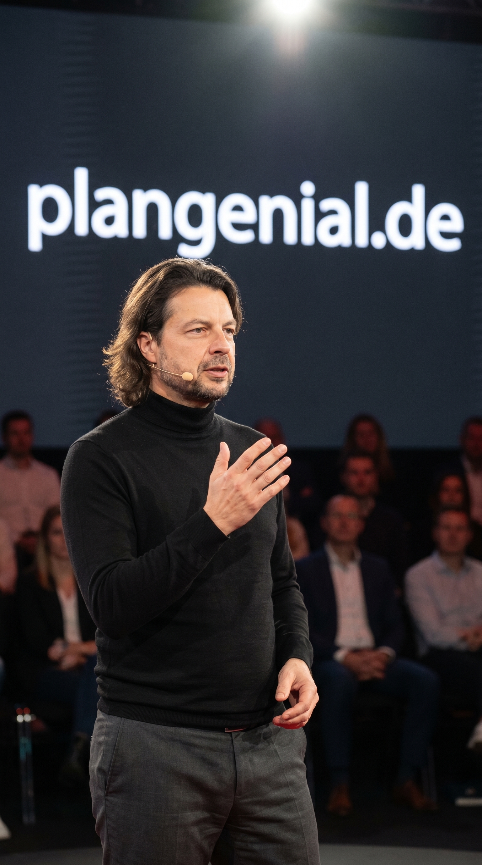 Maik Marx auf der Bühne