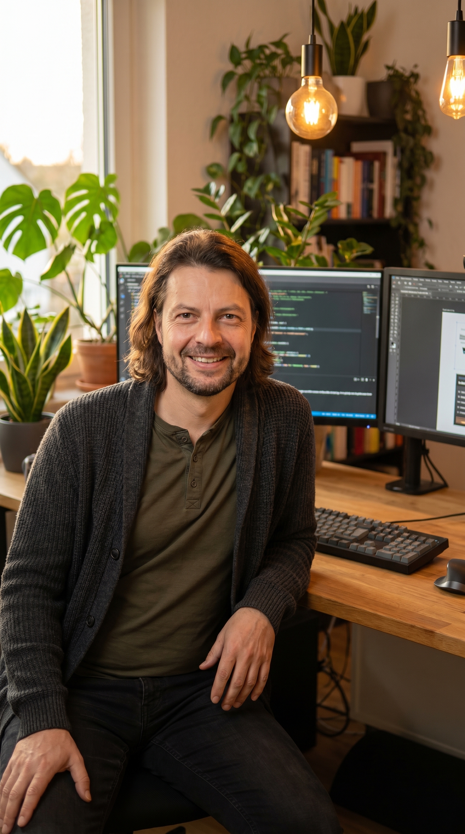 Maik Marx im Büro